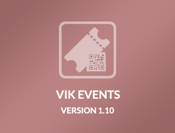VikEvents v1.10 new version