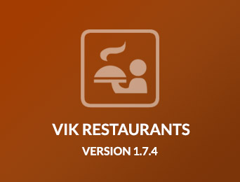 VikRestaurants 1.7.4