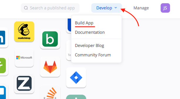 Zoom - Develop - Build App