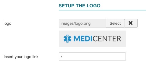 template MediCenter logo parameter